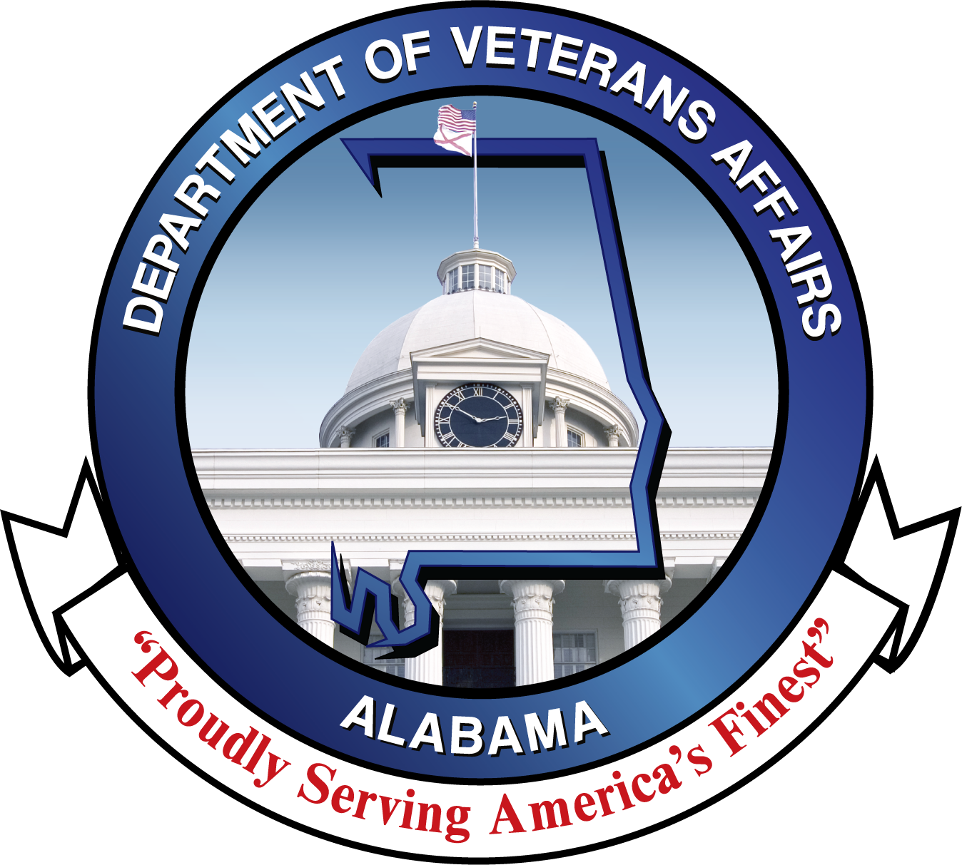 Alabama Department of Veteran Affairs logo